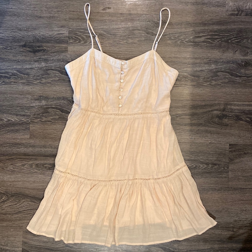 Twirly cream dress